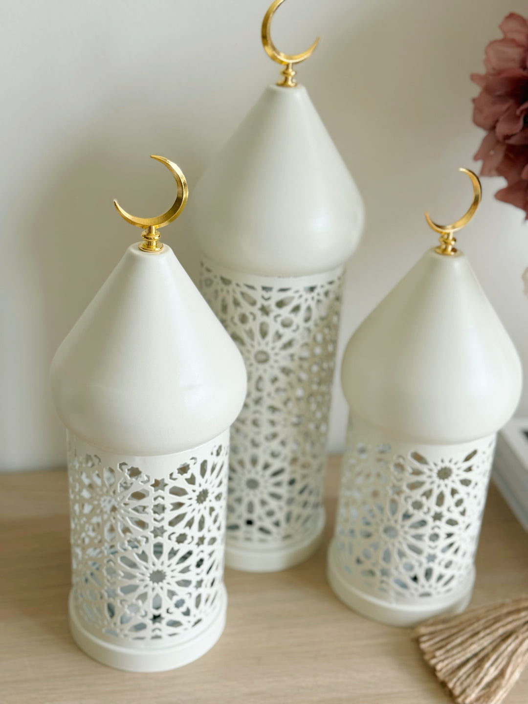 Golden Crescent Glow Lantern (3 sizes)