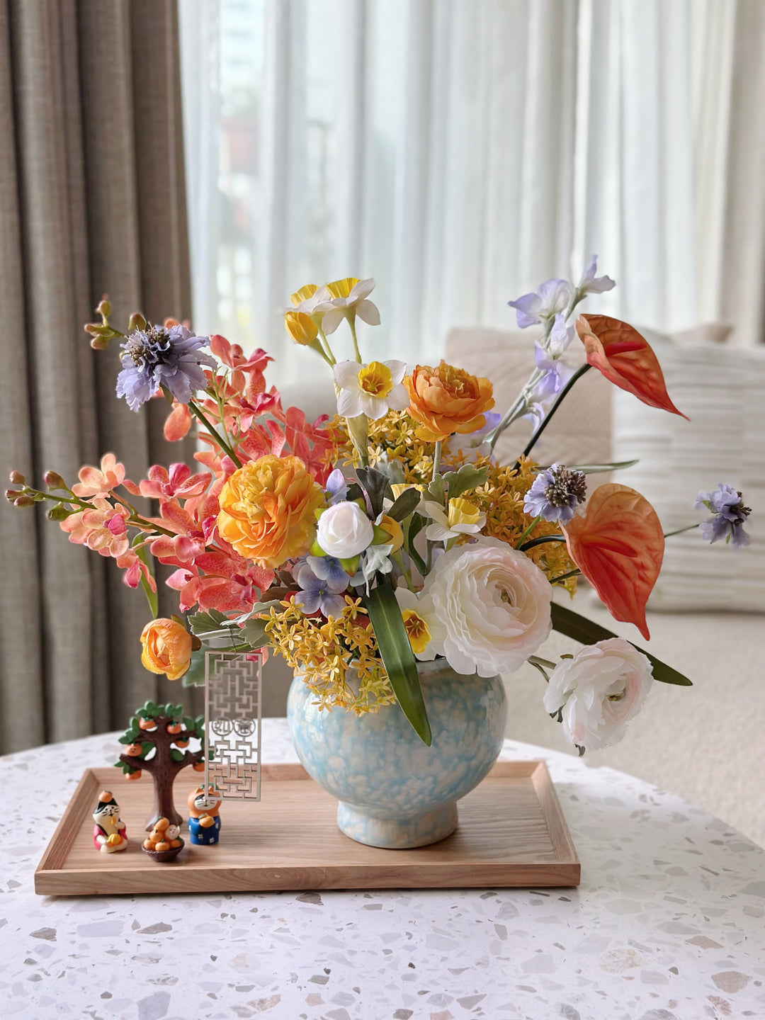 PRE-ORDER (2-6 June): Fortune Blossom in the Vase (1-sided)