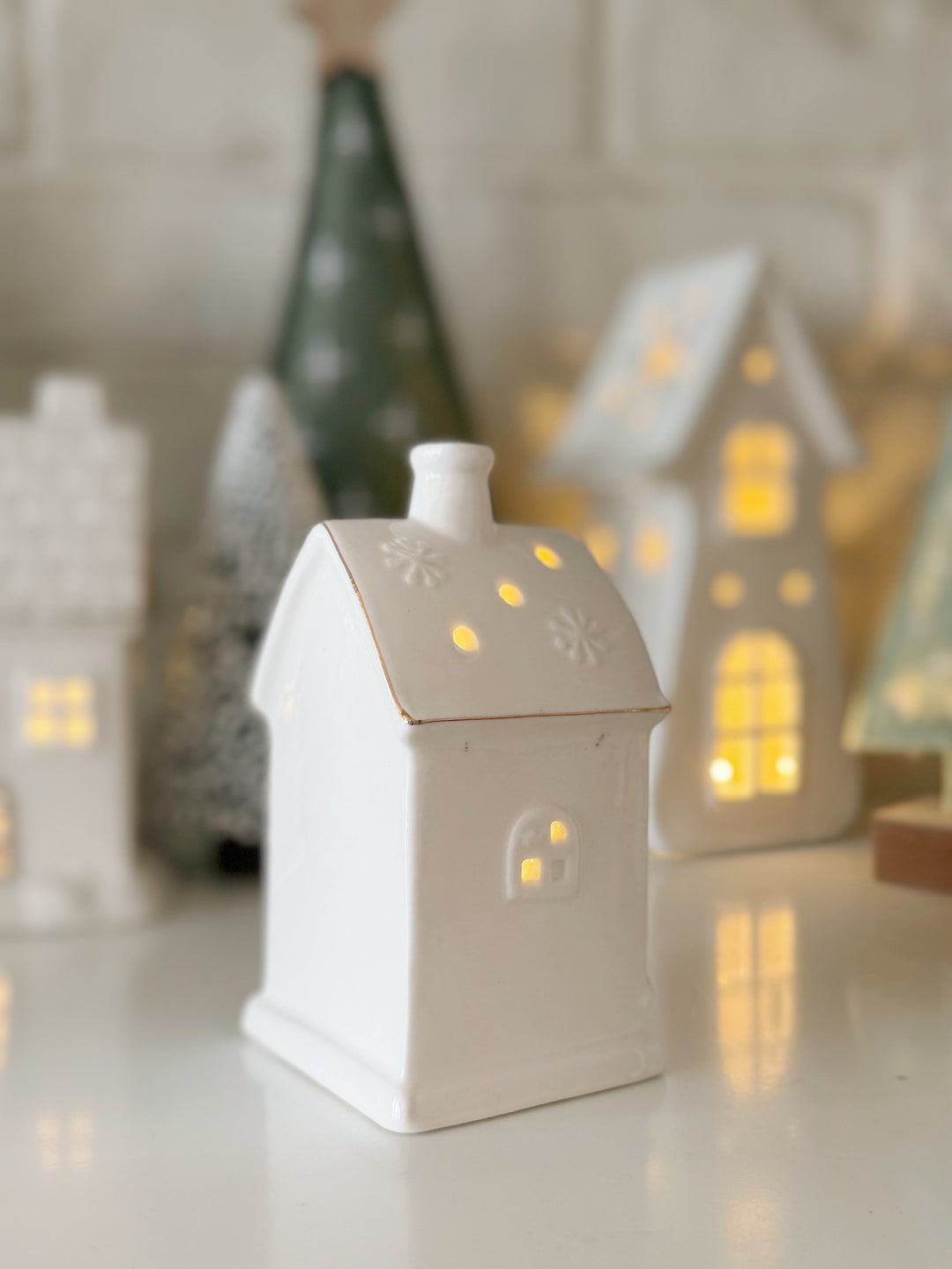 Winter Wishes Light-Up Porcelain Collection (6 options)