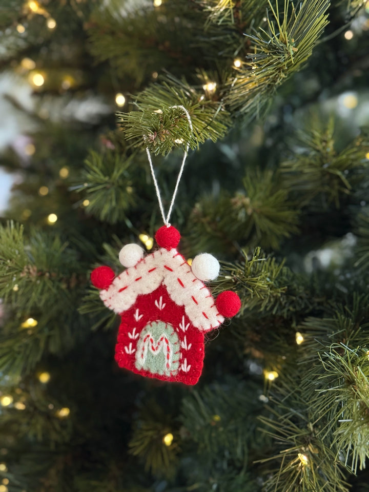 Cozy Cottage Ornament (3 options)