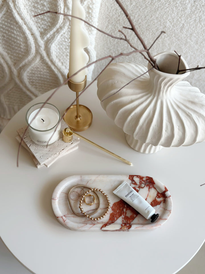 PRE-ORDER (2-8 May): Calacatta Viola Oval Trinket Dish