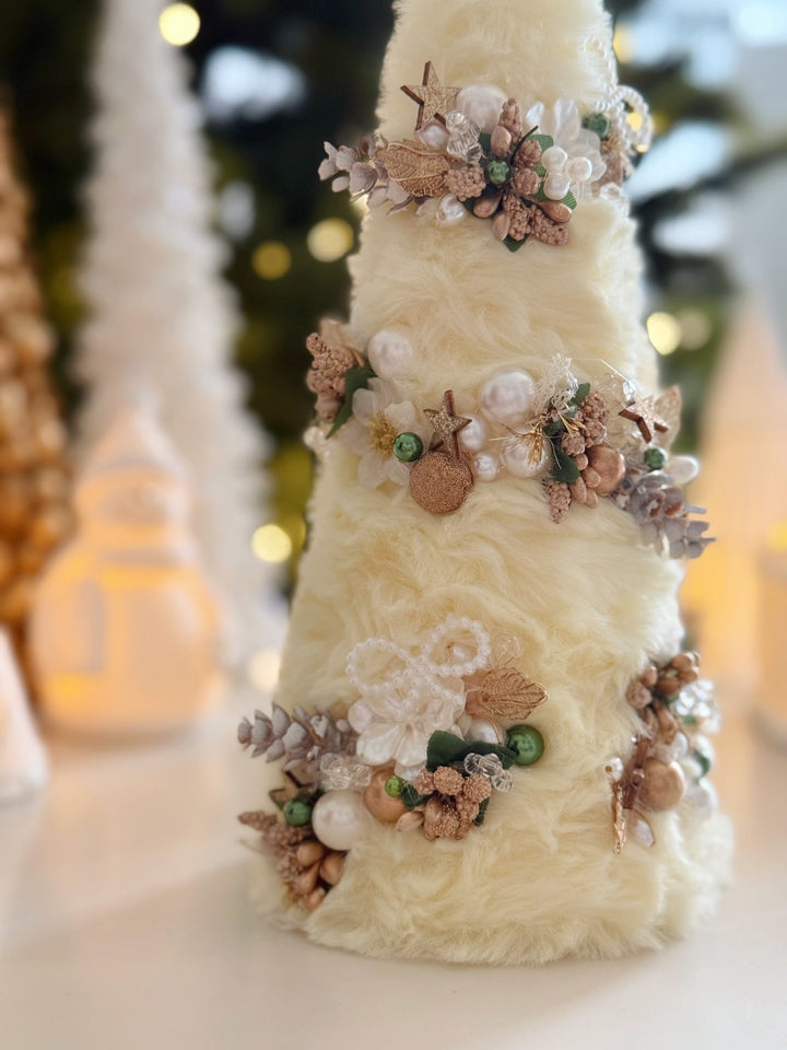 Buttercream Wishes Handmade Faux Fur Tree (2 options)