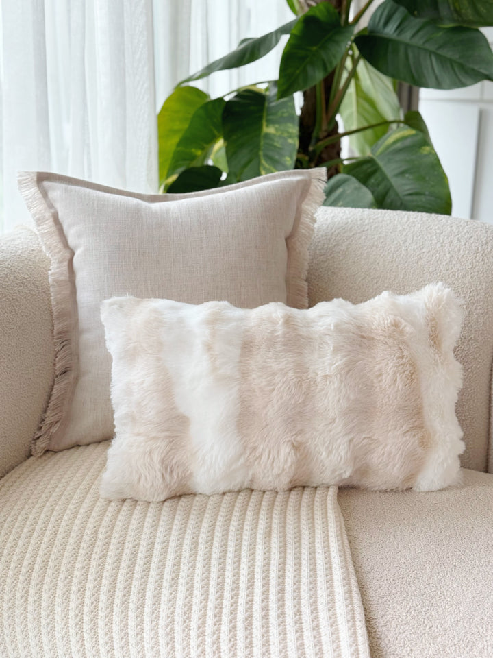 Cloudveil Faux Fur Waist Cushion Cover