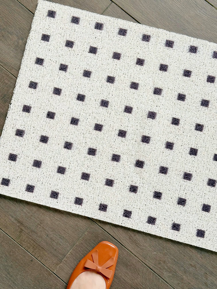 Mono Squares Door Mat