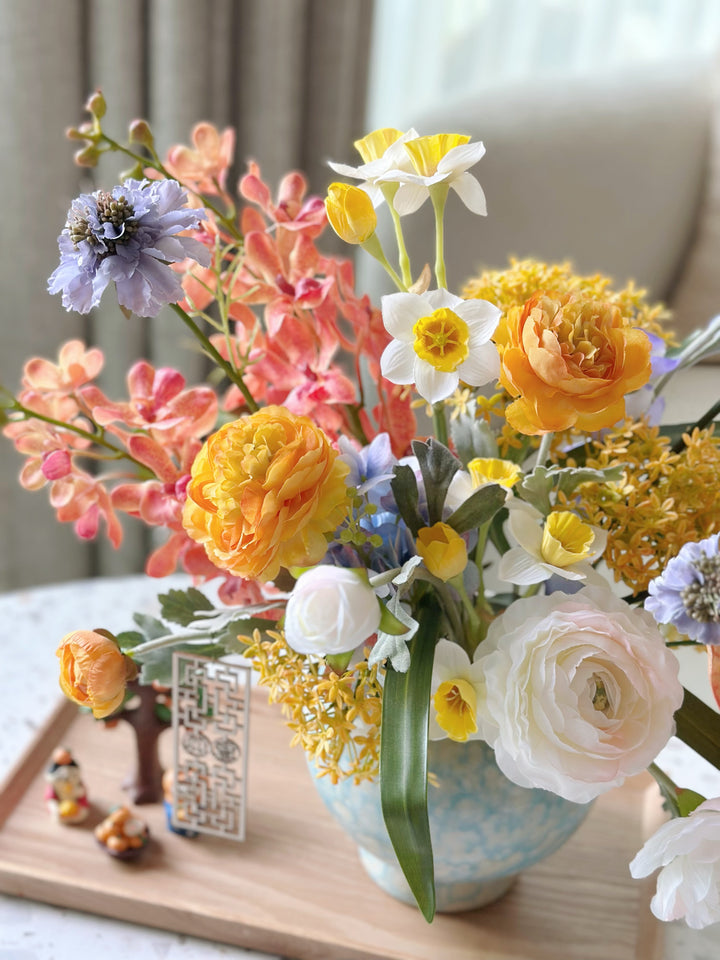 PRE-ORDER (2-6 June): Fortune Blossom in the Vase (1-sided)