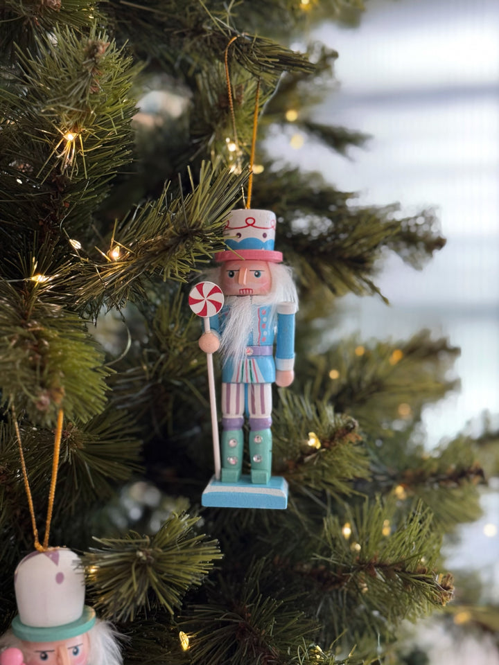 Candy Dream Nutcracker Ornaments (Set of 4)