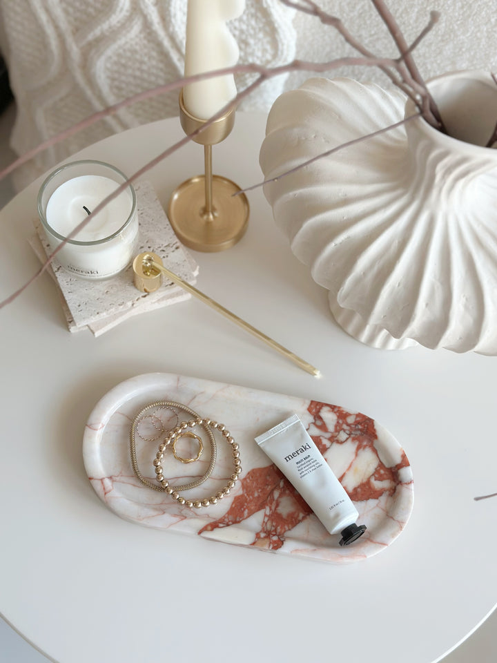PRE-ORDER (2-8 May): Calacatta Viola Oval Trinket Dish