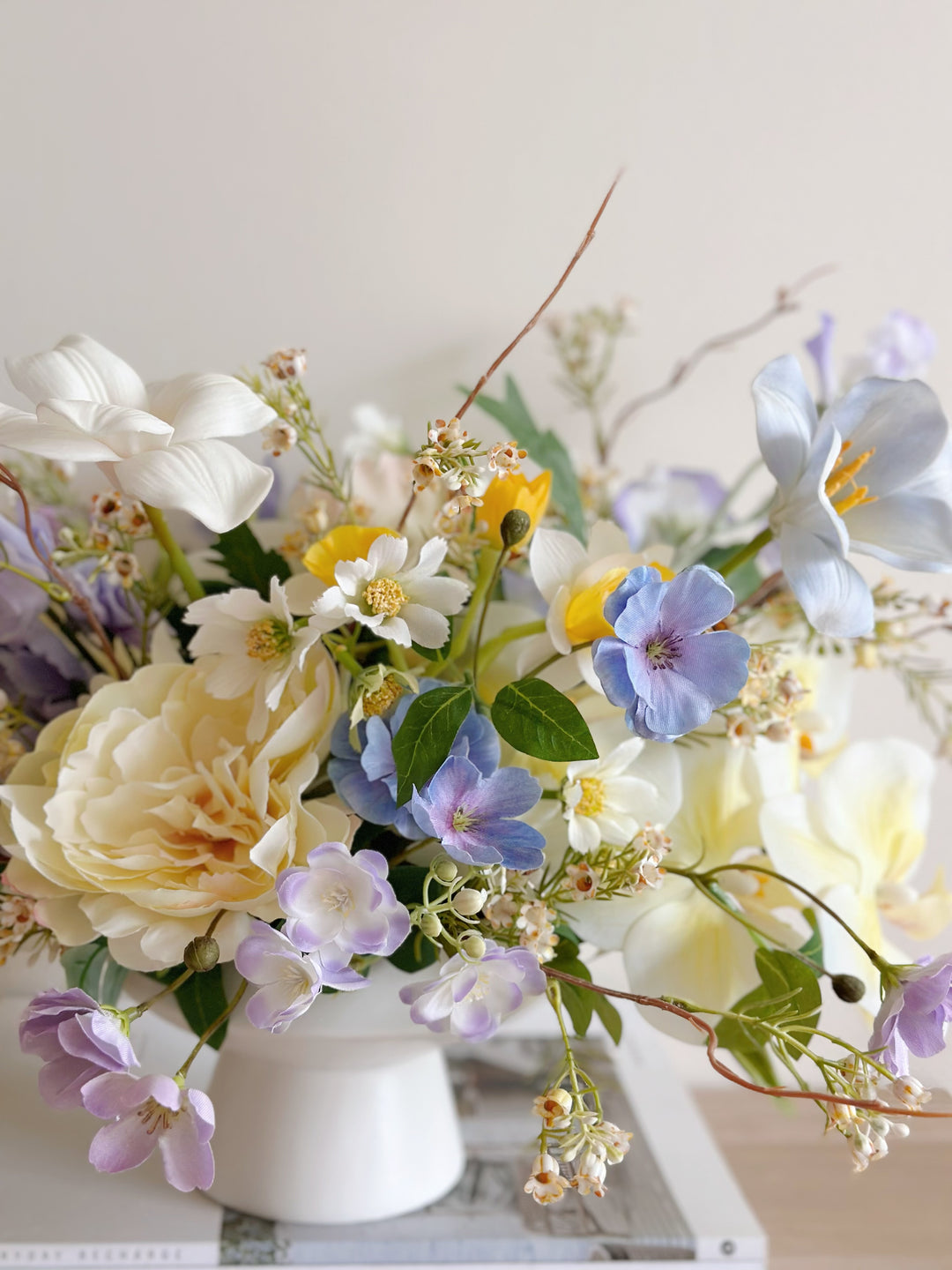 Pastel Serenity Blossoms In The Pot (2-sided)