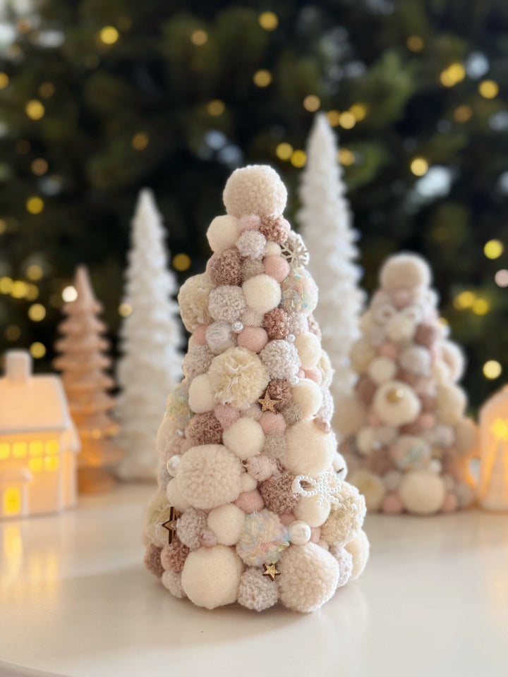 Marshmallow Wishes Handmade Pom Pom Tree (2 options)