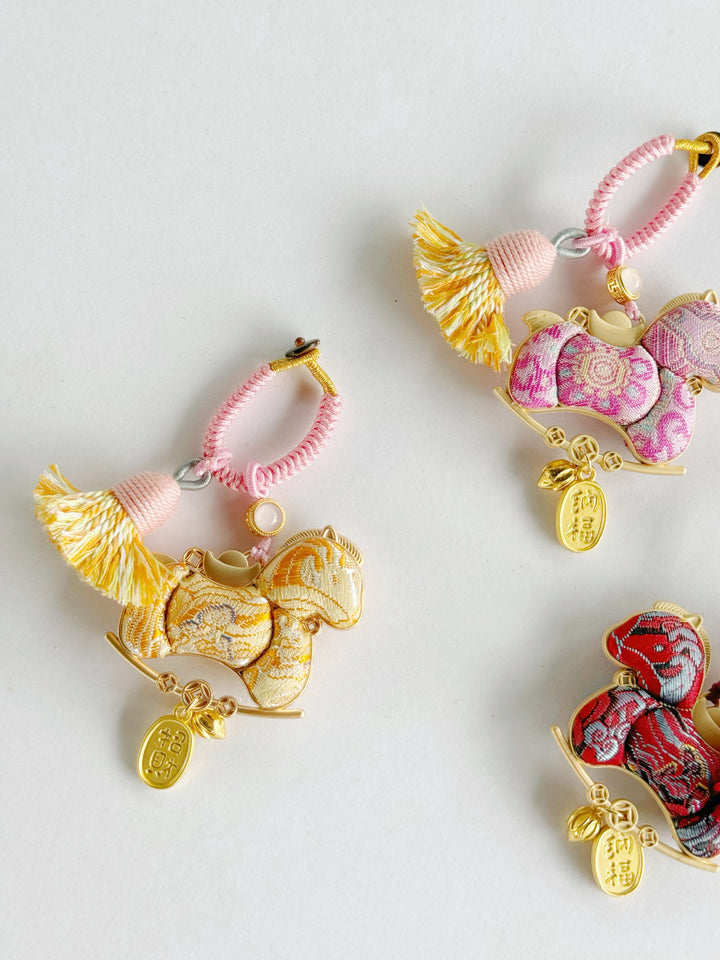 Prosperity Steed Handmade Horse Charm (3 colours)