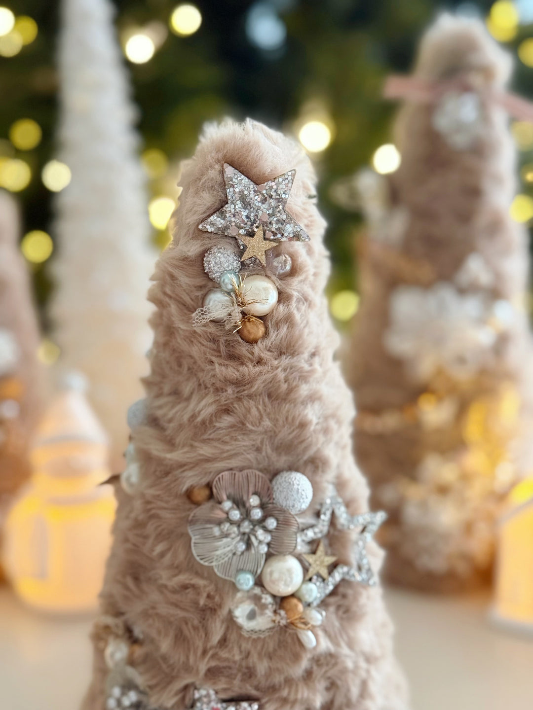 Latte Wishes Handmade Faux Fur Tree (3 options)