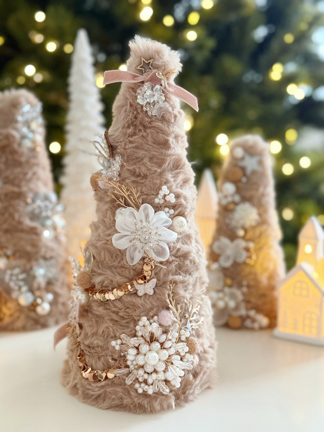 Latte Wishes Handmade Faux Fur Tree (3 options)