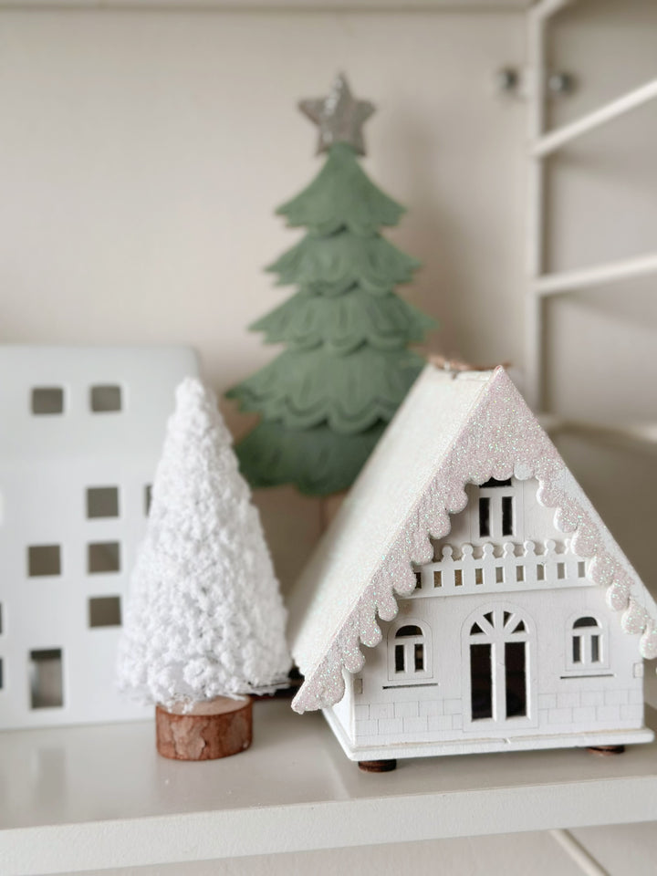 PRE-ORDER (1-6 Nov): Snow-Kissed Winter Wonderland Bristle Tree Set (set of 4)