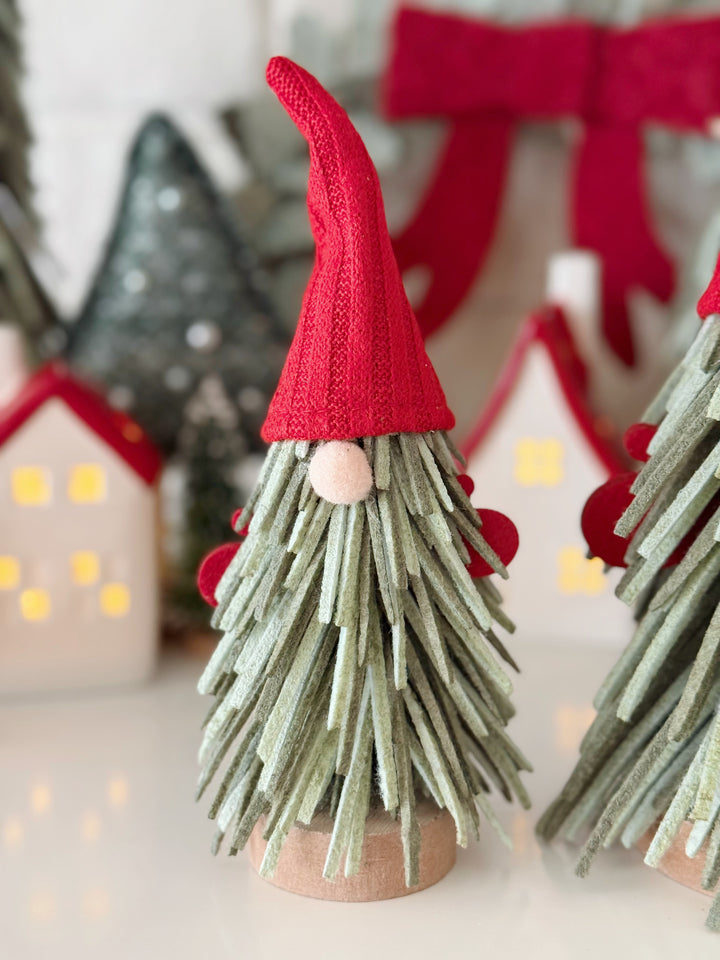 Sage Fringe Christmas Gnomes (2 Sizes)