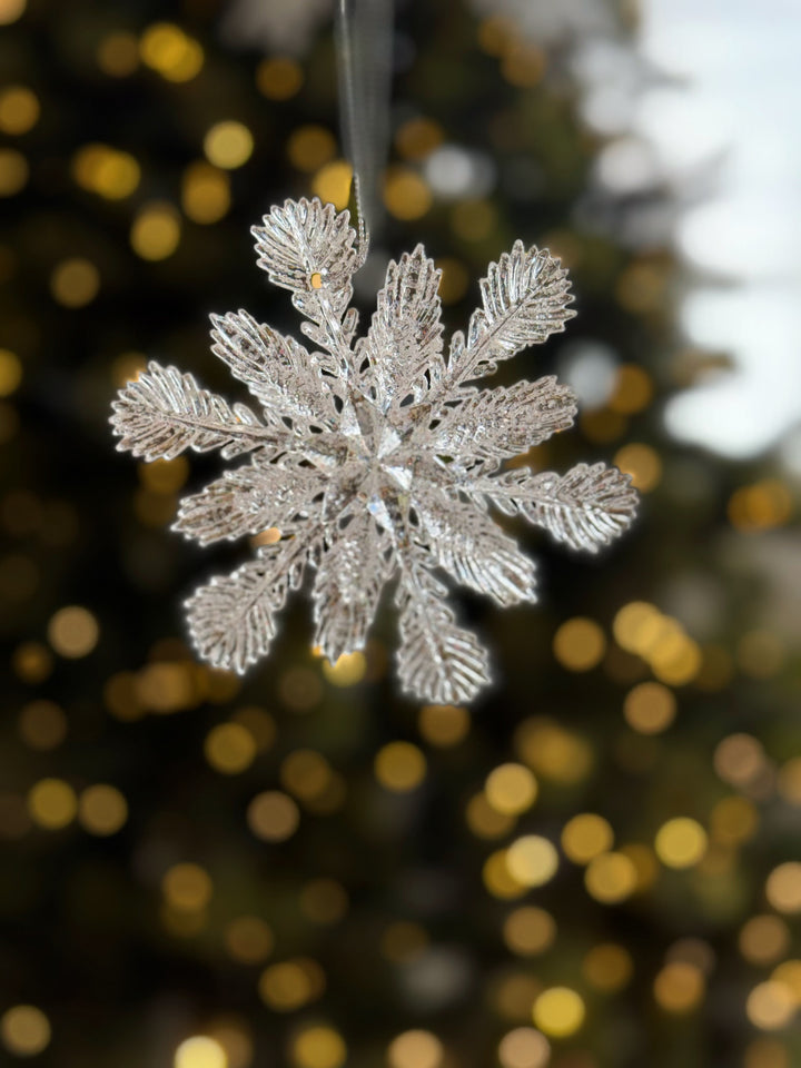 PRE-ORDER (19-23 Oct): Sugar Frost Snowflake Ornaments (Pack of 4)