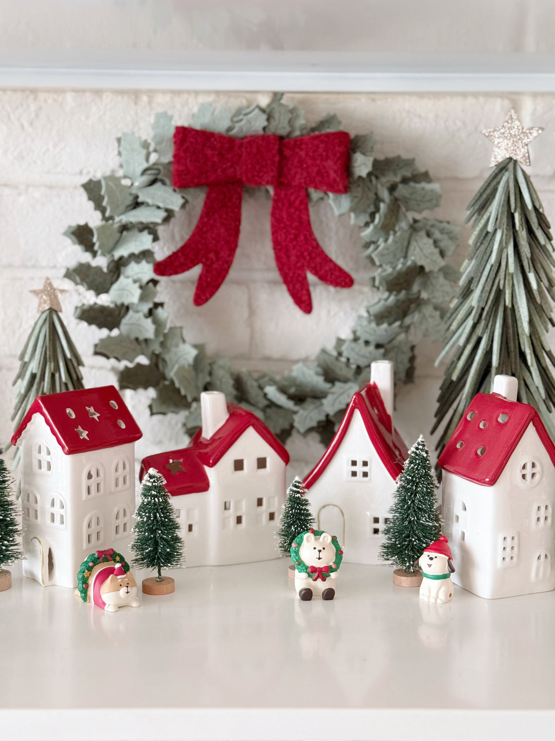 PRE-ORDER (26-30 Oct): Red Roof Light-Up Porcelain Village Collection (4 options)