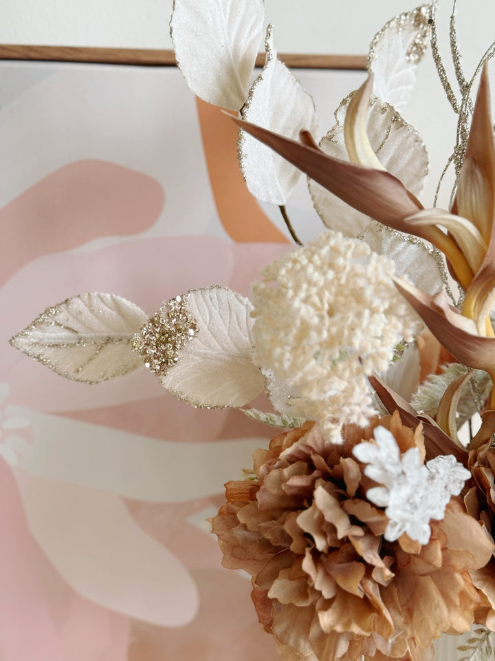 Gilded Earth Bloom in the Vase (1-sided)