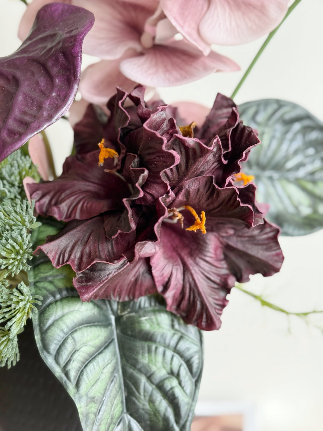Velvet Mauve Nocturne in the Vase (1-sided)
