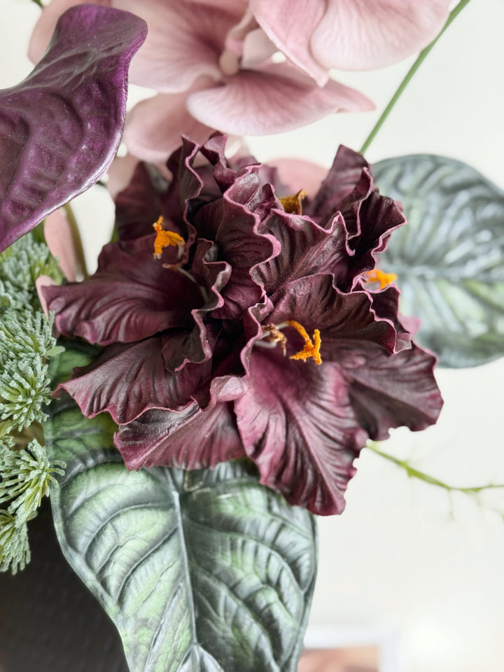 Velvet Mauve Nocturne in the Vase (1-sided)