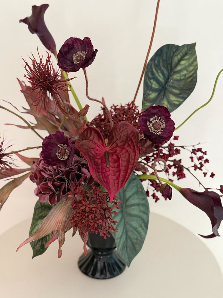 Velvet Nocturne Bloom in the Vase (1-sided)