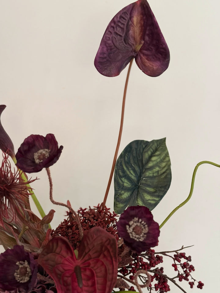 Velvet Nocturne Bloom in the Vase (1-sided)