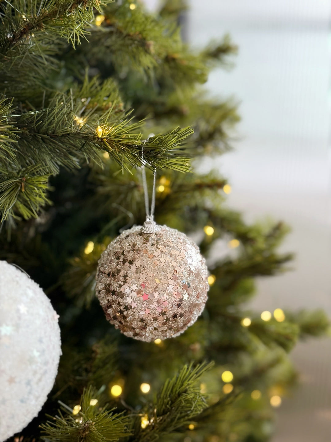 Golden Whisper Ornament Set (set of 8)