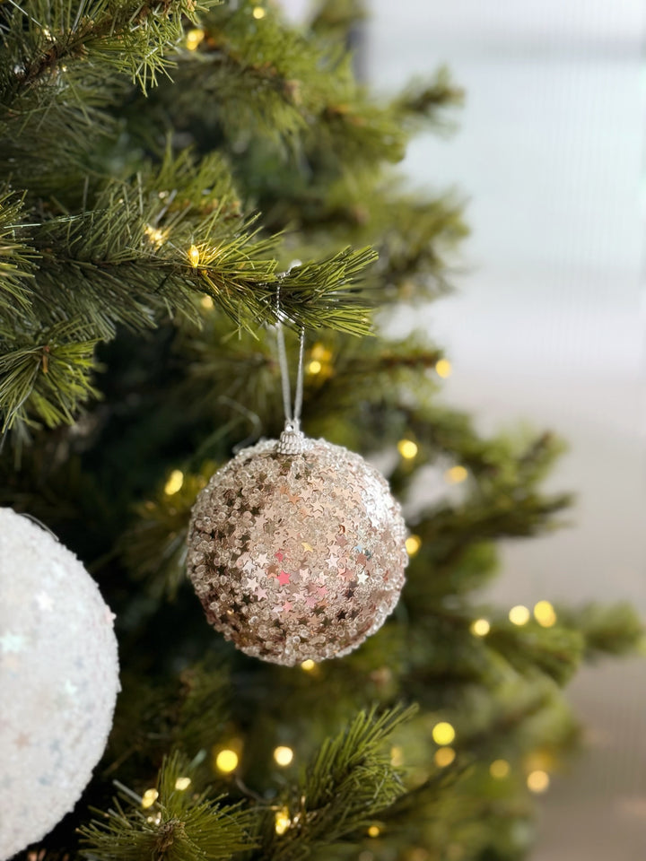 Golden Whisper Ornament Set (set of 8)