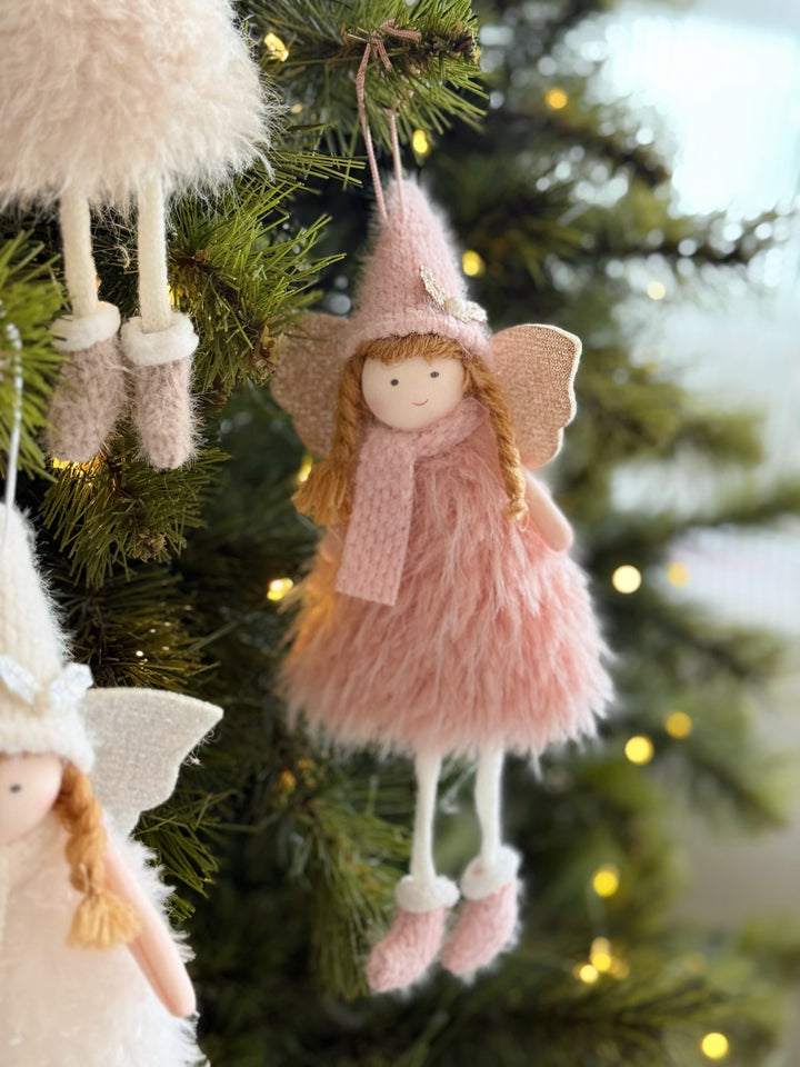PRE-ORDER (23-28 Oct): Cosy Scarf Fairy Hanging Ornament (3 colours)