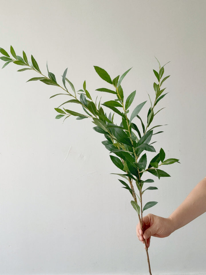 Faux Willow Leaf Branch