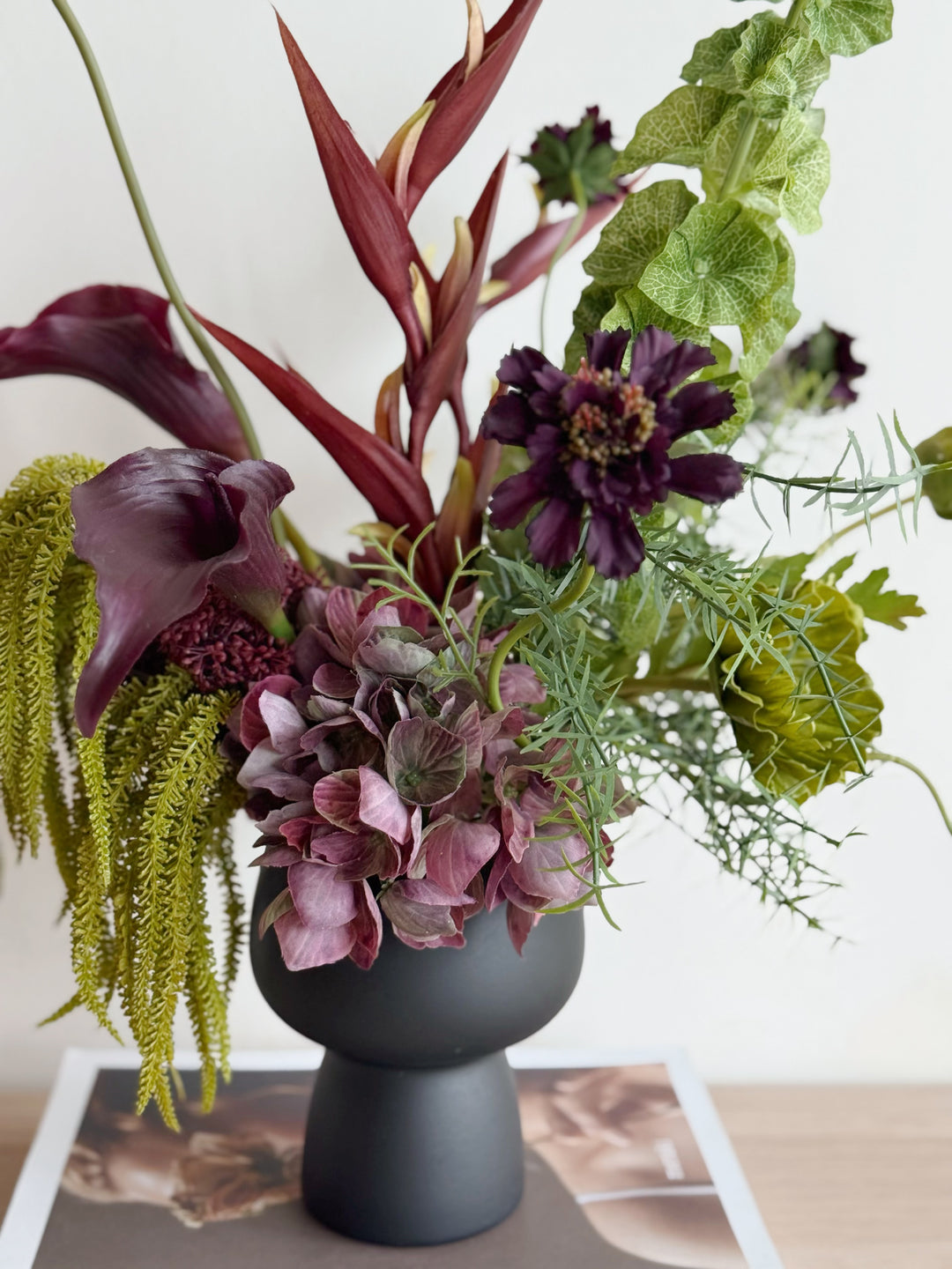 Crimson Poise In The Pot (2-sided) - 3LittlePicks