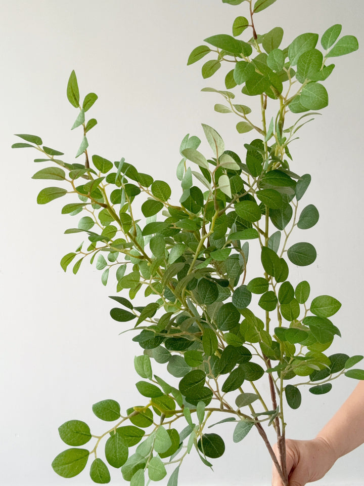 Faux Green Chinese Fringe Flower Branch