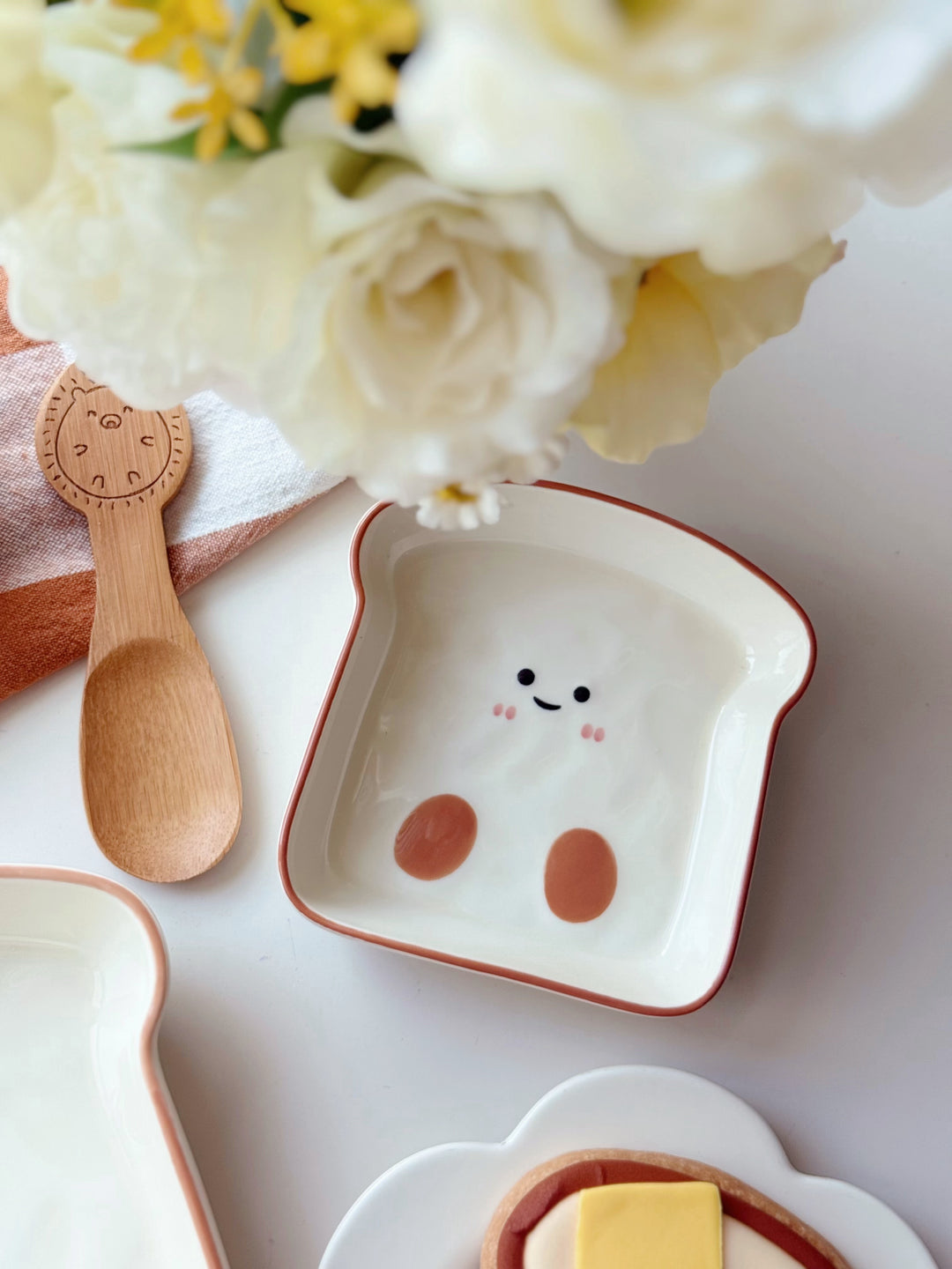 Happy Toast Plates (2 Sizes)