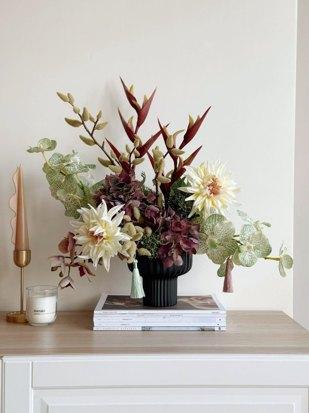 富贵满序 Prosperity In Full Form Bloom (1-Sided)