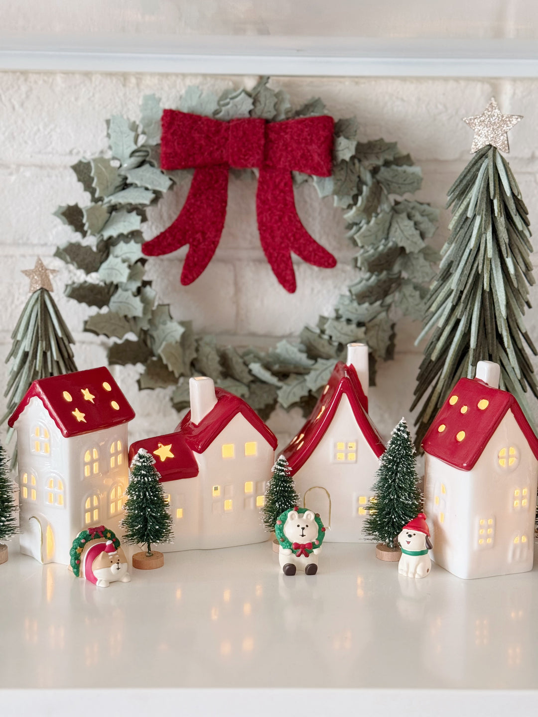 PRE-ORDER (26-30 Oct): Red Roof Light-Up Porcelain Village Collection (4 options)