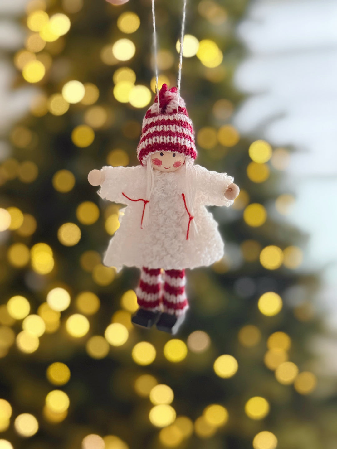 Little Winter Friends Hanging Ornament (set of 2)