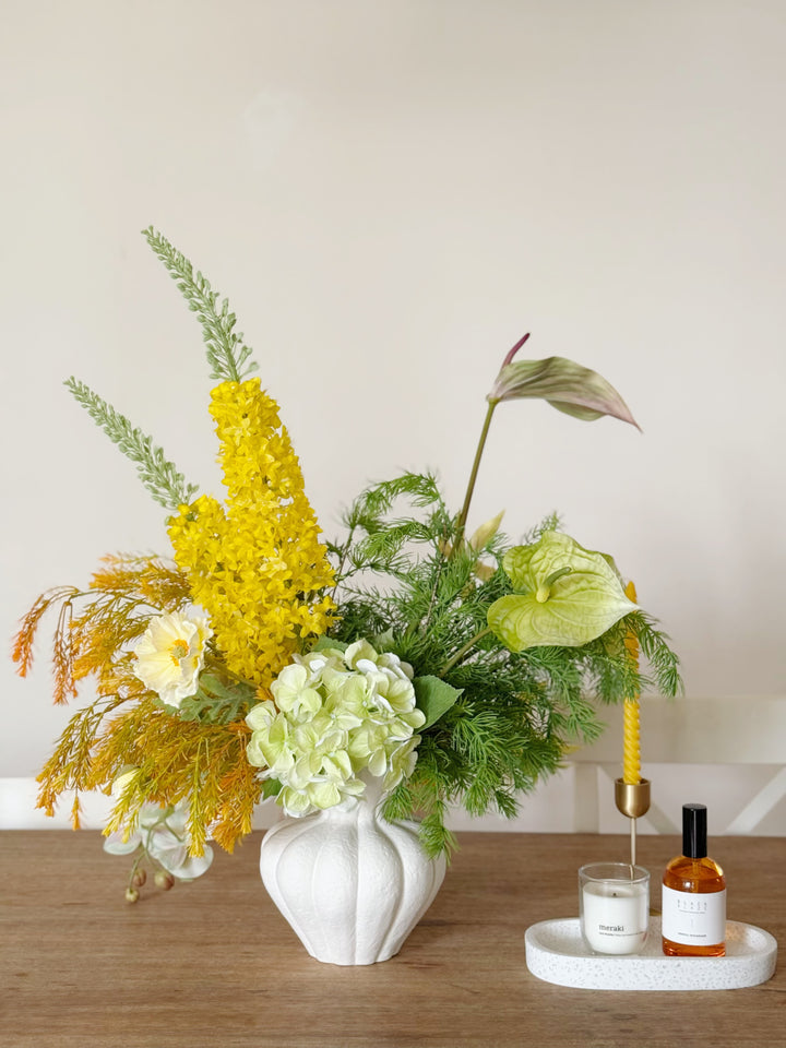 金满千庭 Golden Abundance Bloom In The Vase (2-Sided)