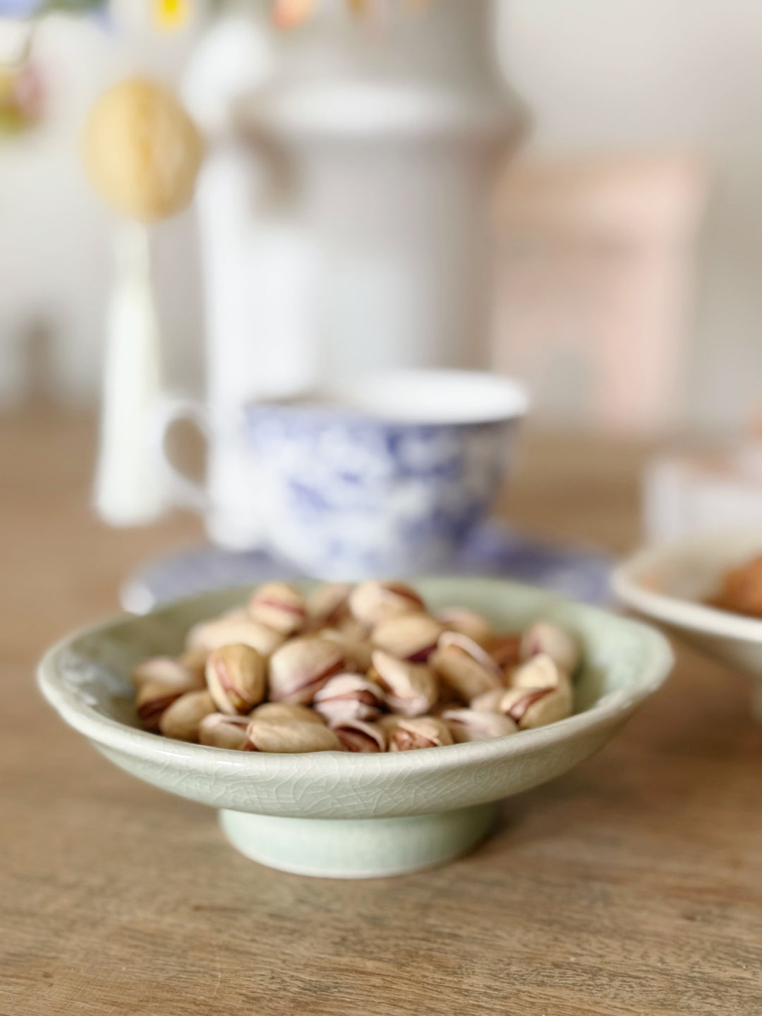 Crackle Glaze Mini Pedestal Dishes (2 colours)