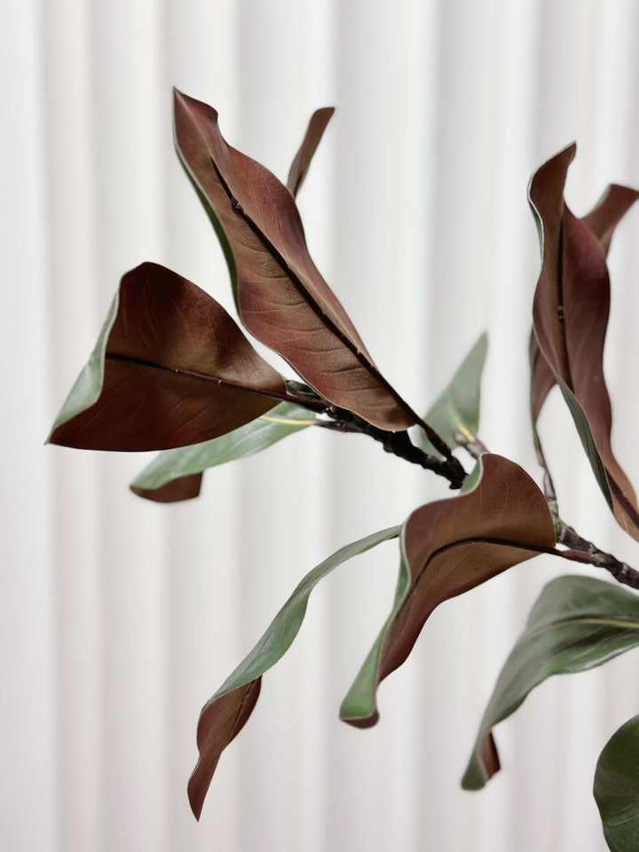 Faux Magnolia Branch 110cm