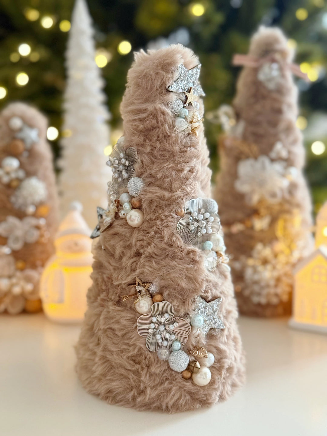Latte Wishes Handmade Faux Fur Tree (3 options)