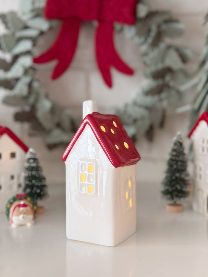 PRE-ORDER (26-30 Oct): Red Roof Light-Up Porcelain Village Collection (4 options)
