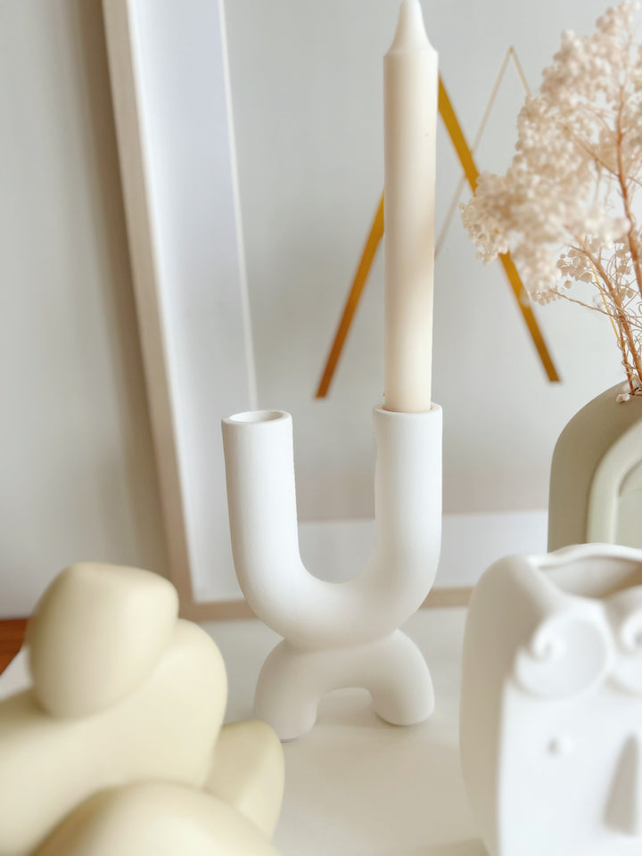 Bianco Balance Candle Stick Holder