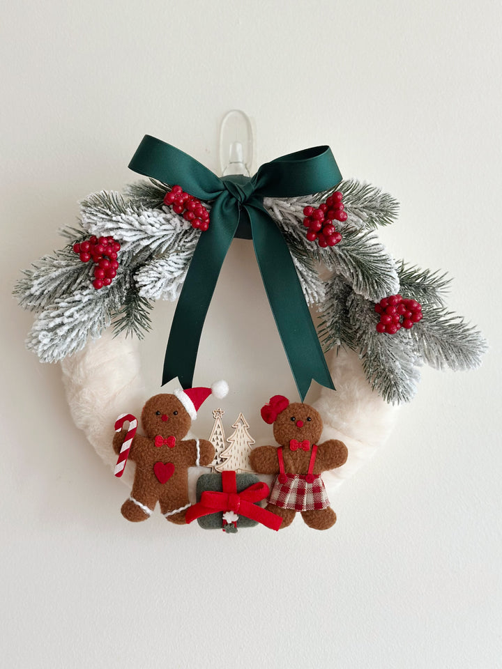 PRE-ORDER (17-23 Oct): Gingerbread Wonderland Wreath