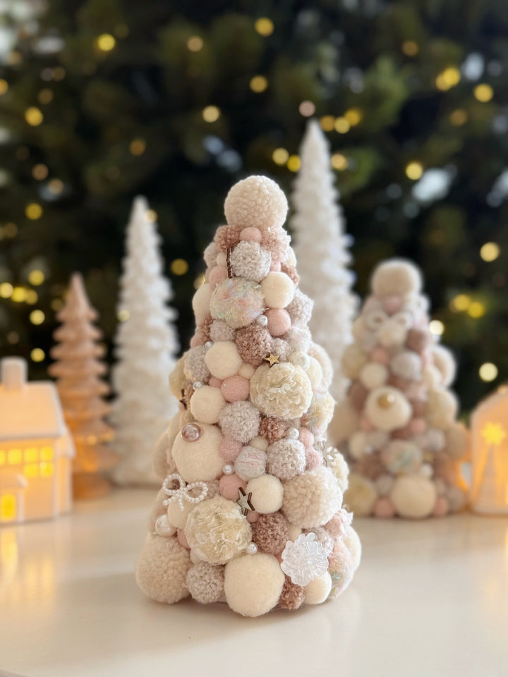 Marshmallow Wishes Handmade Pom Pom Tree (2 options)