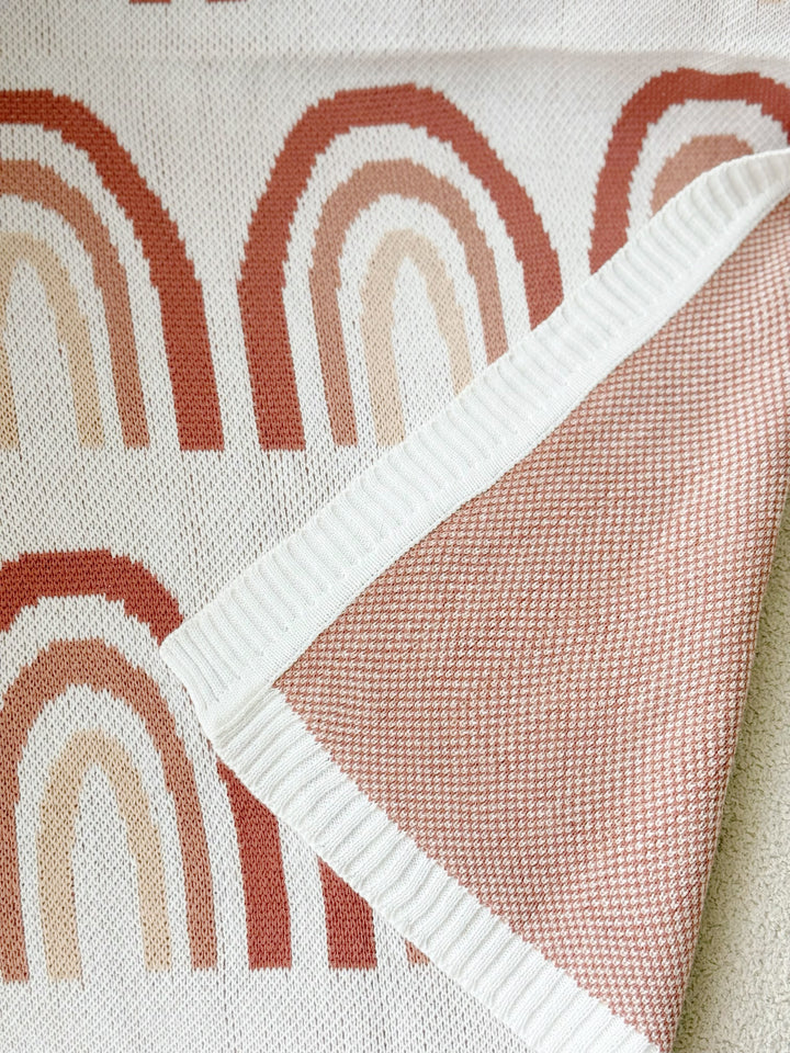 Blush Canyon Rainbow Blanket