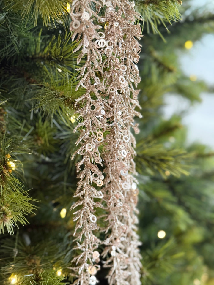 Champagne Glitter Cascade Stem