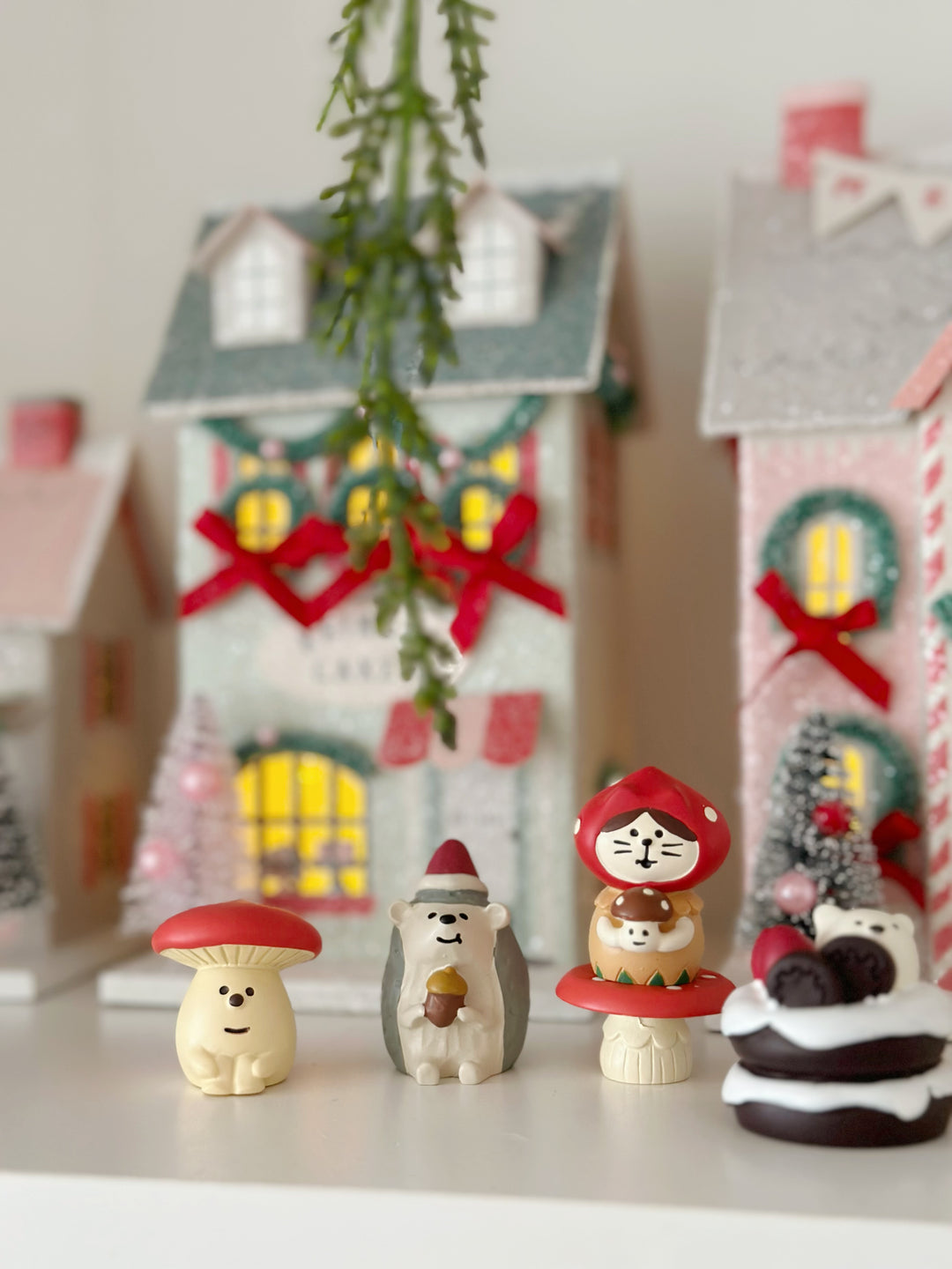 Whimsical Winter Woodland Figurine Set (set of 6)