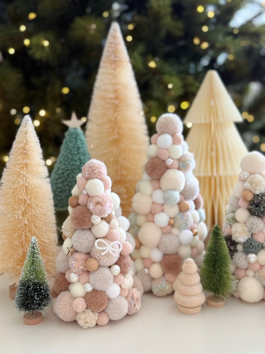 Whimsical Pom Pom Tree (4 options)