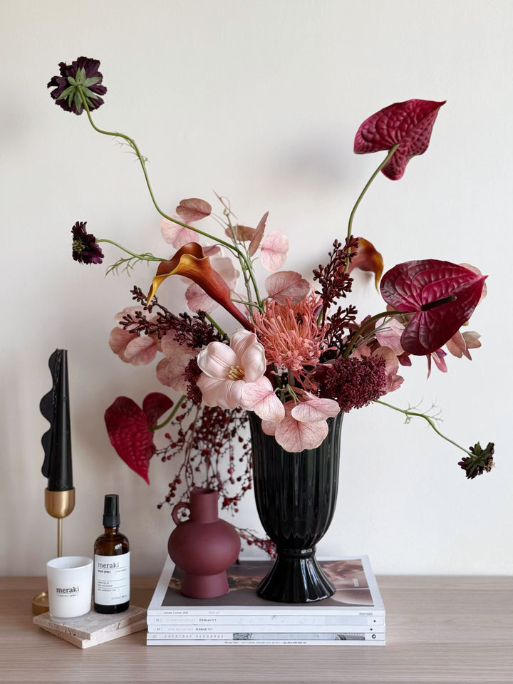 Blush Nocturne Bloom in the Vase (2-Sided)
