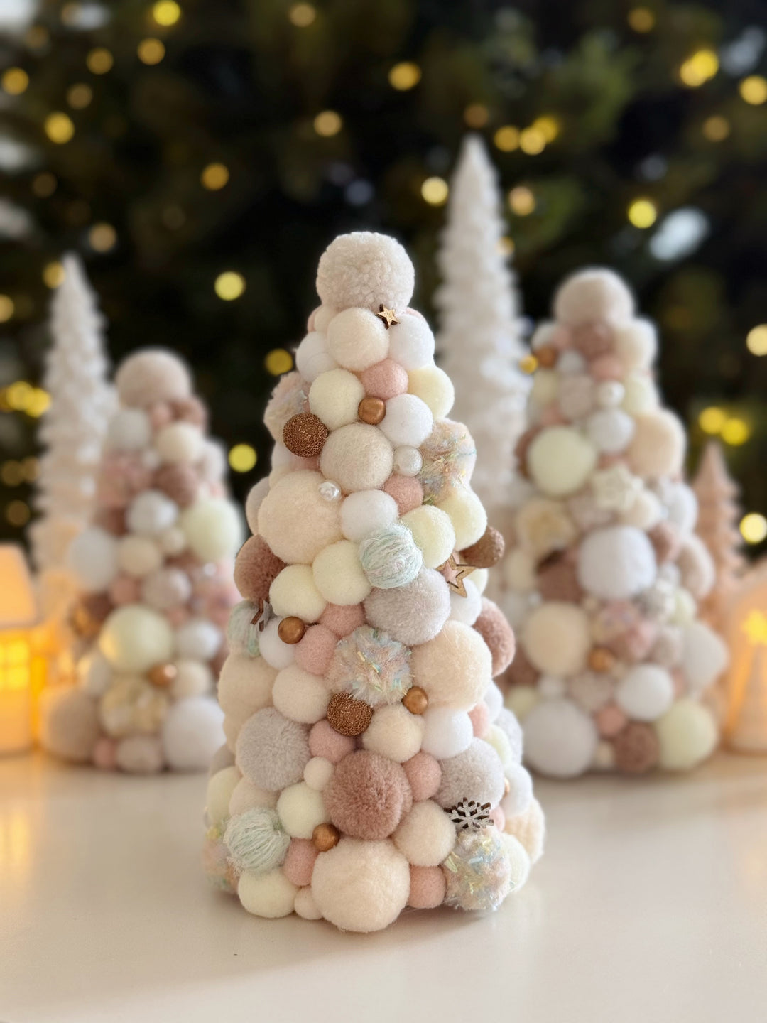 Pastel Wonder Handmade Pom Pom Tree (3 options)