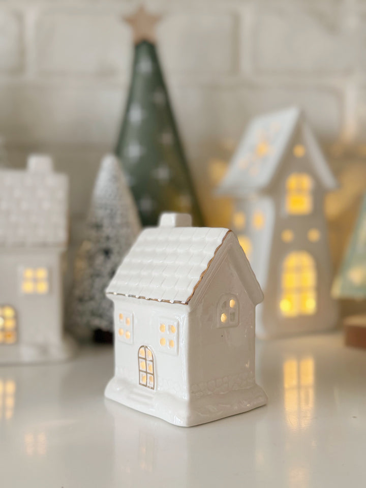 Winter Wishes Light-Up Porcelain Collection (6 options)